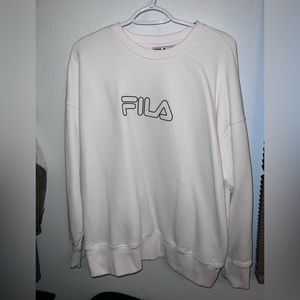Fila crème sweater